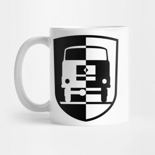 IFA Ludwigsfelde coat of arms (black) Mug